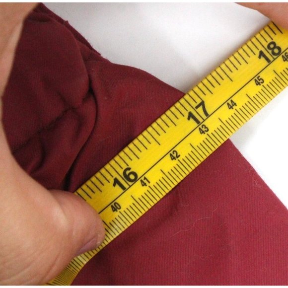 HELLY Hansen Helly Tech Pants Mens Performance Packable Red Waterproof Large 90s - Picture 11 of 12